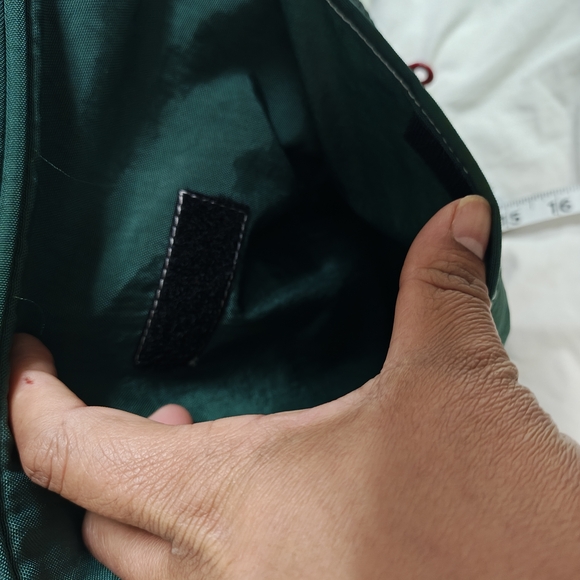 Green and Black Messenger Bag - Picture 13 of 14